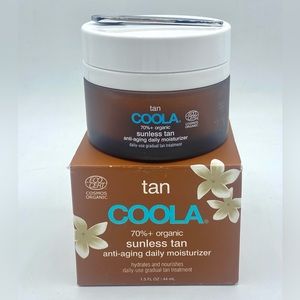 COOLA 70% Organic Sunless Tan Anti-Aging Daily Moisturizer 1.7fl oz/44 mL New